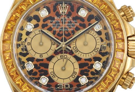 elton john's leopard rolex